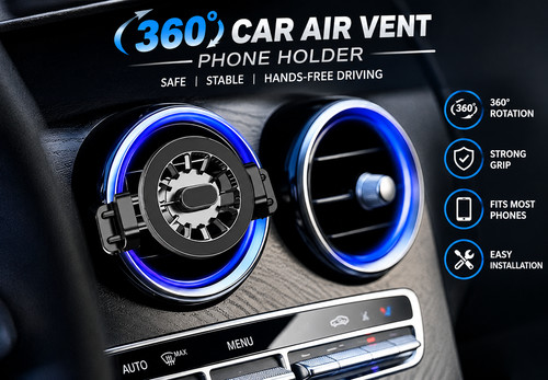 Car phone holder compatible - car,